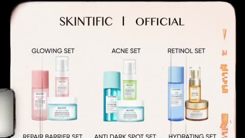 047 SKINTIFIC Paket Skincare with Toner