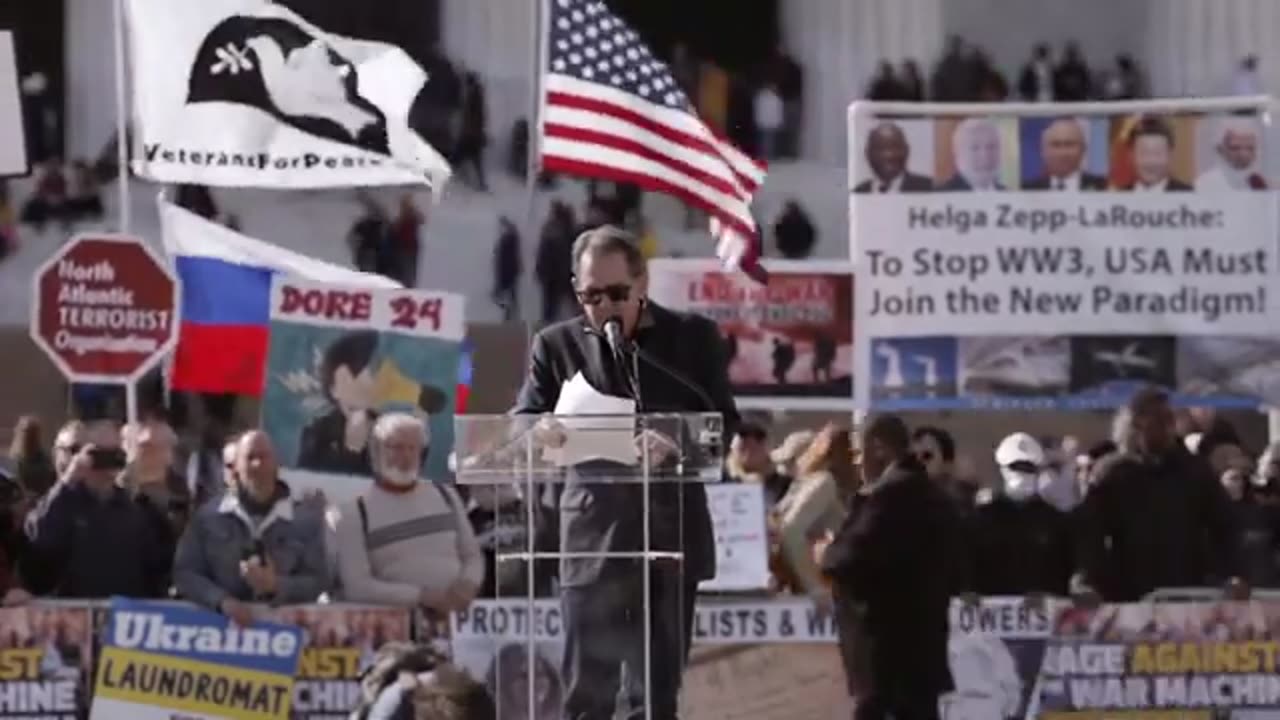 Jimmy Dore-Rage Against the War Machine Rally-feb 2023-