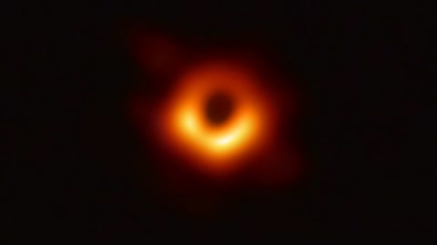 Black hole recorded
