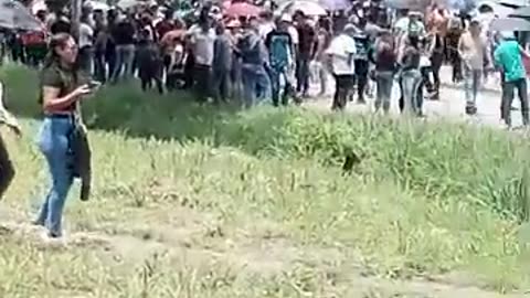 Irregular situation in Parque Carabobo, Carabobo State. P3