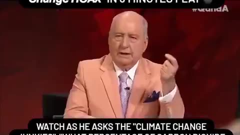 Alan Jones completely destroys The Climate Change Carbon Dioxide Hoax