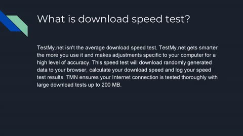 Download Speed Test