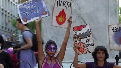 Women in Uruguay protest over gang rape Associated Press