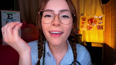 ASMR FASTEST Nurse Exam EVER ⚡ Medical Roleplay ⚡ Cranial Nerve, Eye, Ear, Personal Attention ⚡