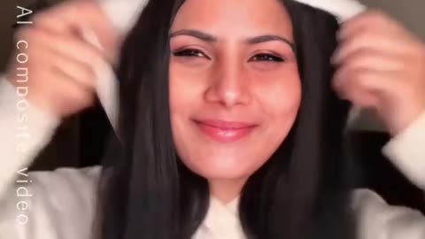 Beautiful girl enjoying