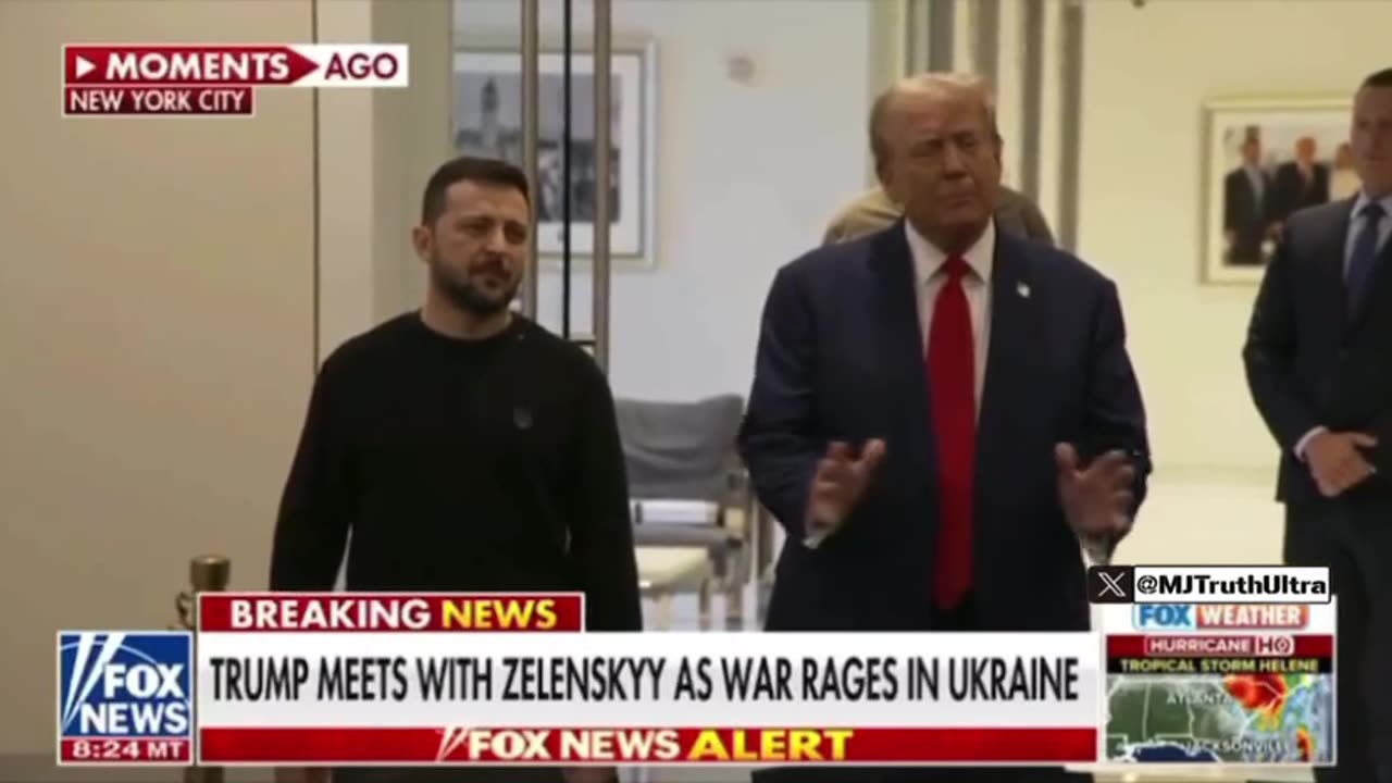 Trump Delivers A Major Statement Prior To Meeting With Zelenskyy