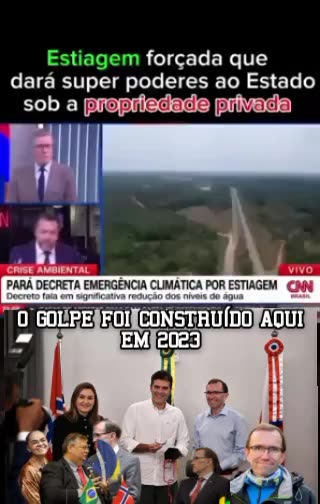 Assim como o 8/1 em Brasília fizeram o mesmo teatro e seu início foi construído em 2023 todos esses são criminosos! Os incêndios foram planejados, para decretar emergência climática tudo é planejado.