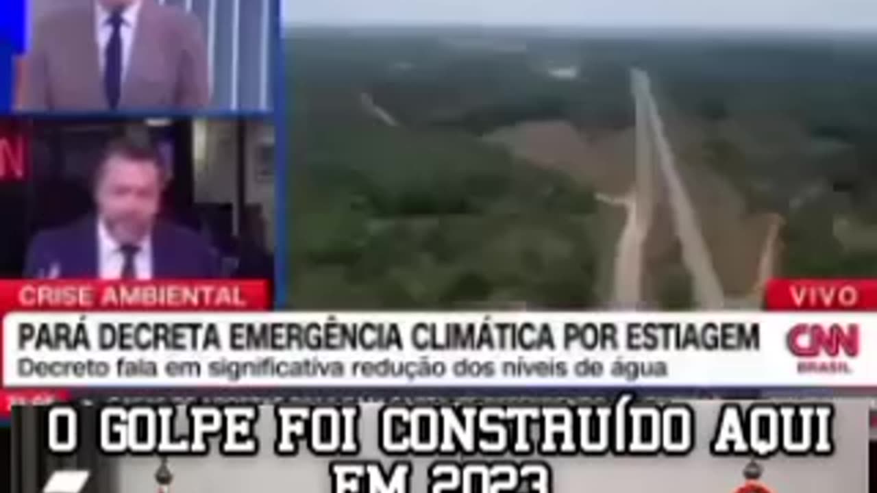 Assim como o 8/1 em Brasília fizeram o mesmo teatro e seu início foi construído em 2023 todos esses são criminosos! Os incêndios foram planejados, para decretar emergência climática tudo é planejado.