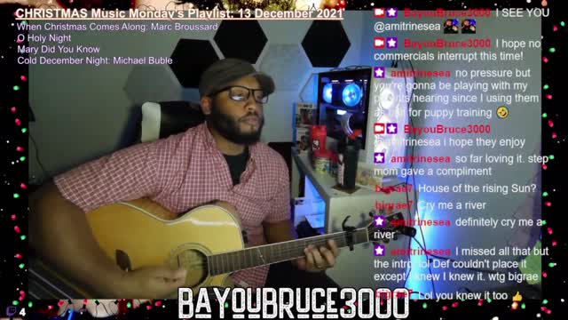 Cold December Night: Michael Buble (Bayou Bruce 3000 Cover)