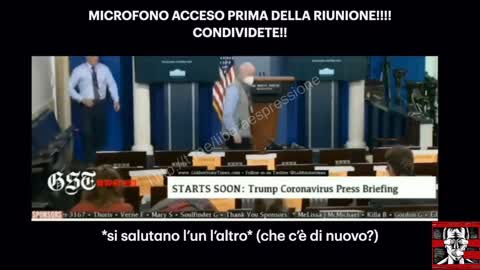 #ANONYMOUS - POCO PRIMA DEL BRIEFING COVID19 DI TRUMP