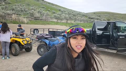 Dirt Road Steep Hill FourWheeling IDAHO