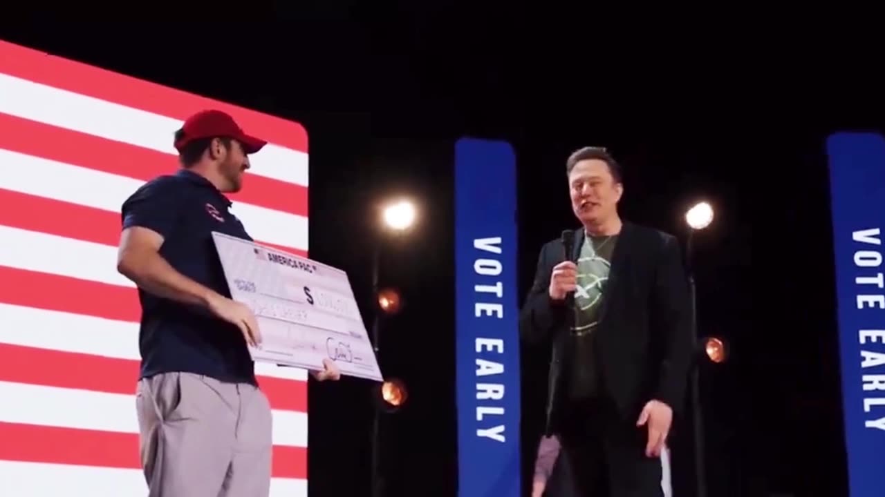 SHOCK MOMENT: Elon Musk Surprises Attendee At Pennsylvania Town Hall With $1 Million