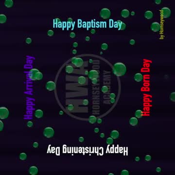 Happy | Baptism day | Single