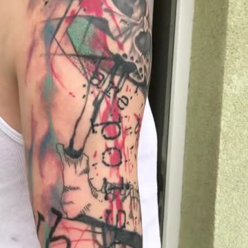 Daily Tattoo Design - Trash Polka