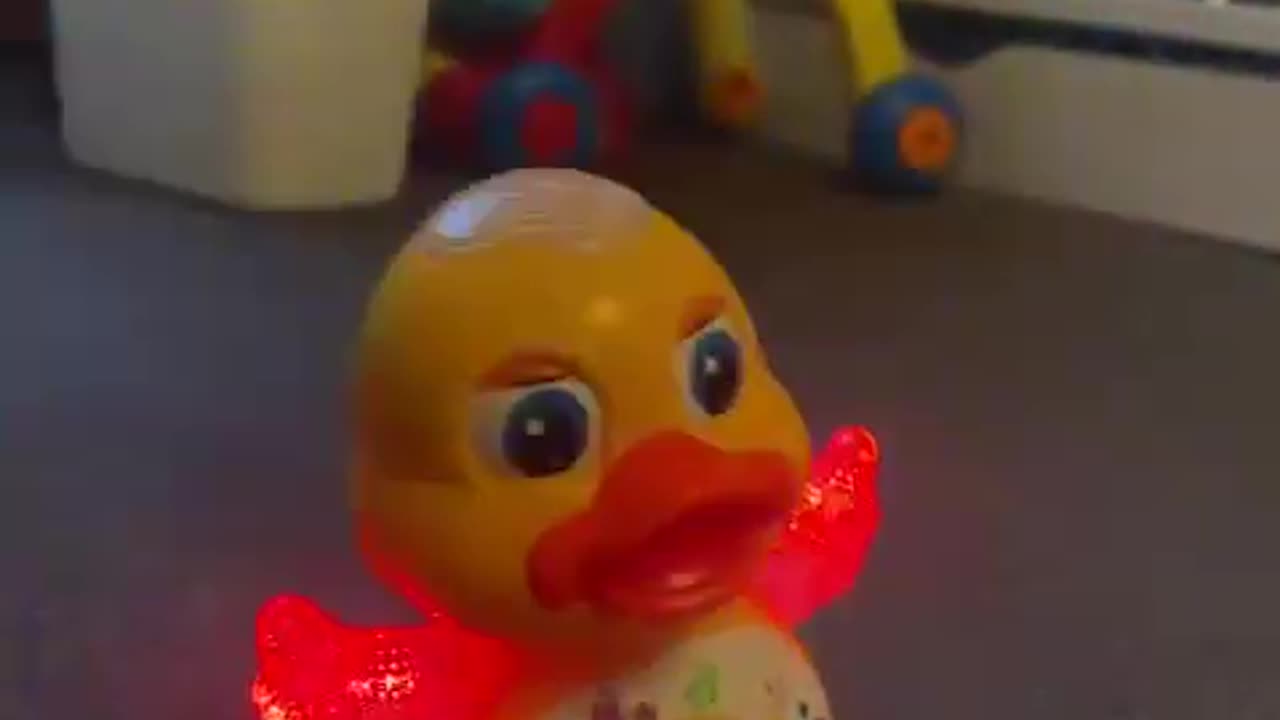 LED Yellow Duck Robot Dancing: A Dazzling Tech Performance