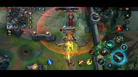 Belajaran Game MOBA League of Legends: Wild Rift Gameplay #1