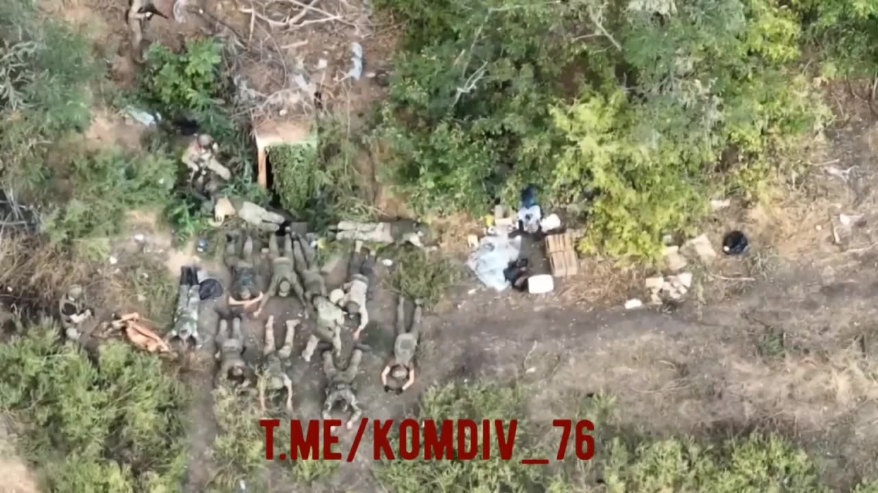 Čtyři příslušníci 76. ruské výsadkové divize zajali 11 ukrajinských vojáků u Verbova