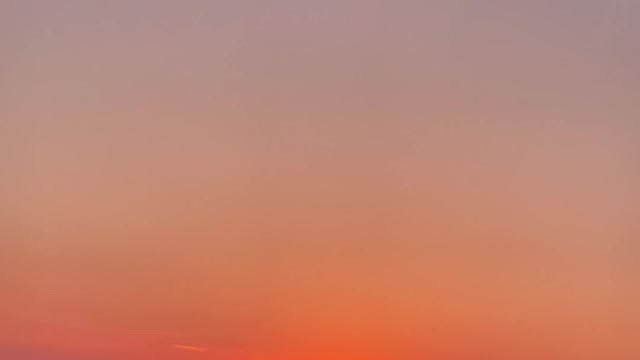 Sunset in the western sea of Jeju Island.