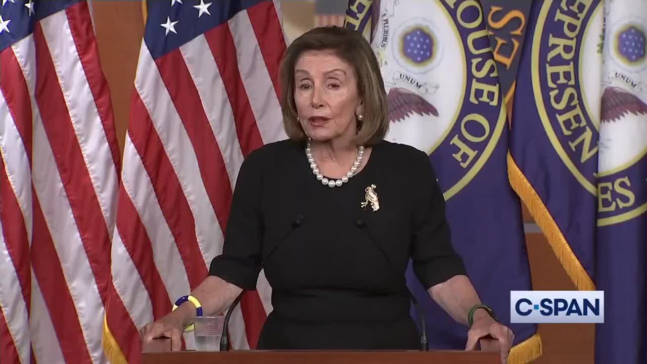 Pelosi Absolutely Terrified Of Donald Trump & You Can See It All Over Her Face In This78 Second Clip