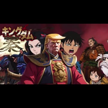 [Donald Trump sings/AI Cover] Kingdom Season 3 Opening 1 BiSH - TOMORROW