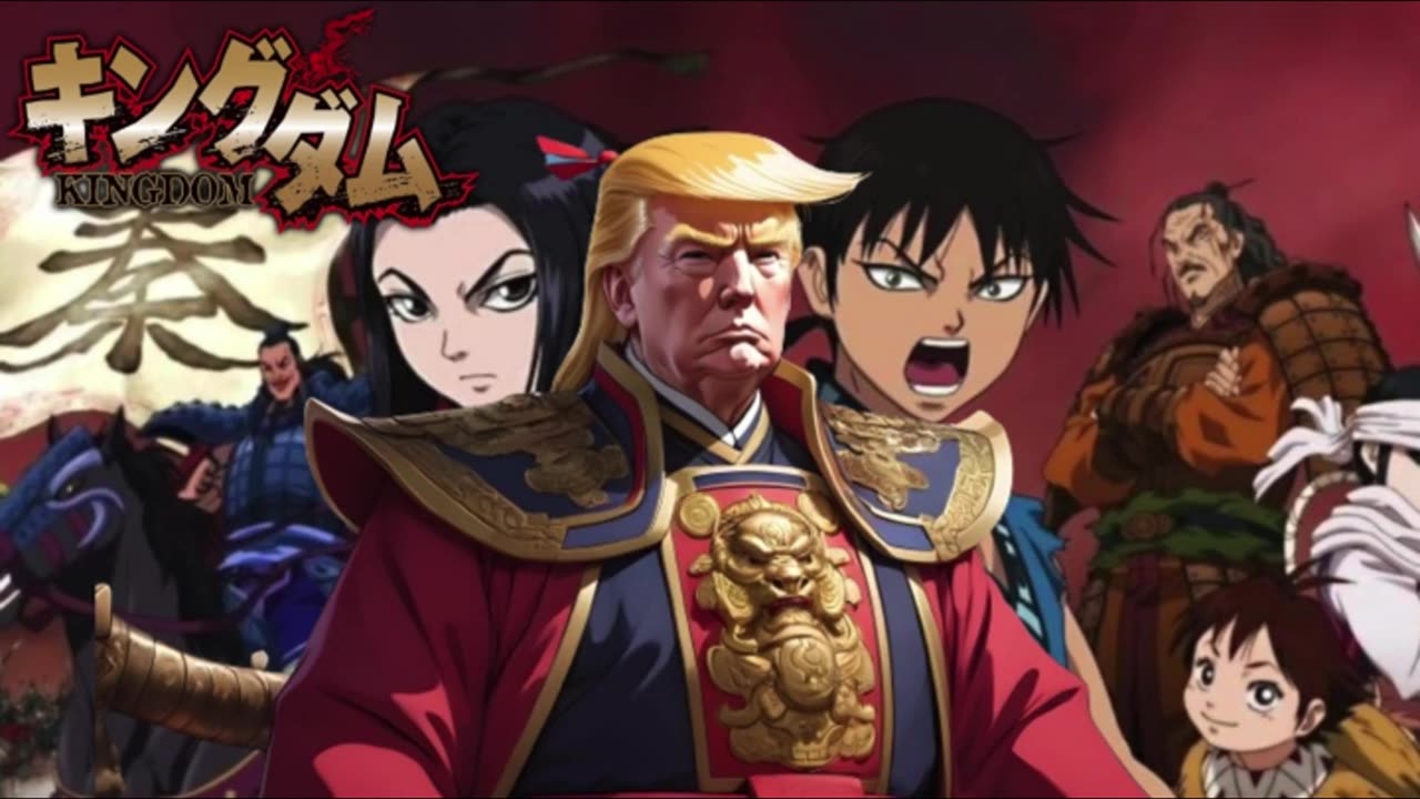 [Donald Trump sings/AI Cover] Kingdom Season 3 Opening 1 BiSH - TOMORROW