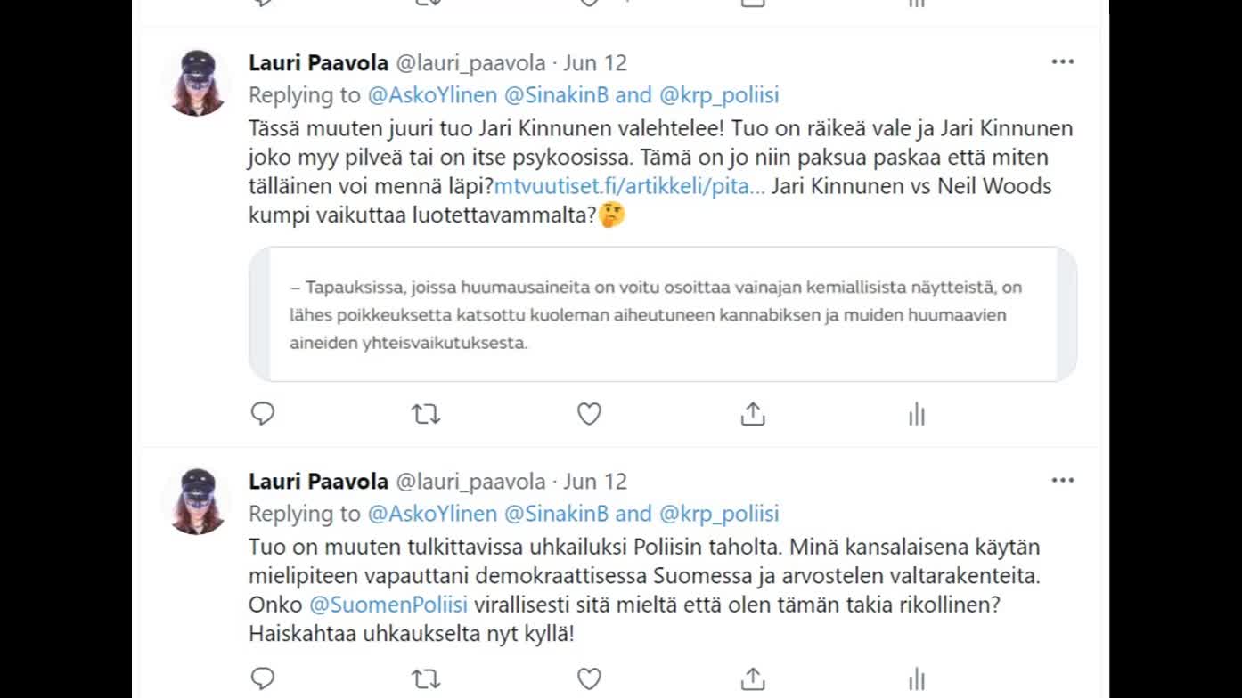 Kokoomuksen Korruptoituneet Kytät 2 Jari ''KannabisKuolema'' Kinnunen