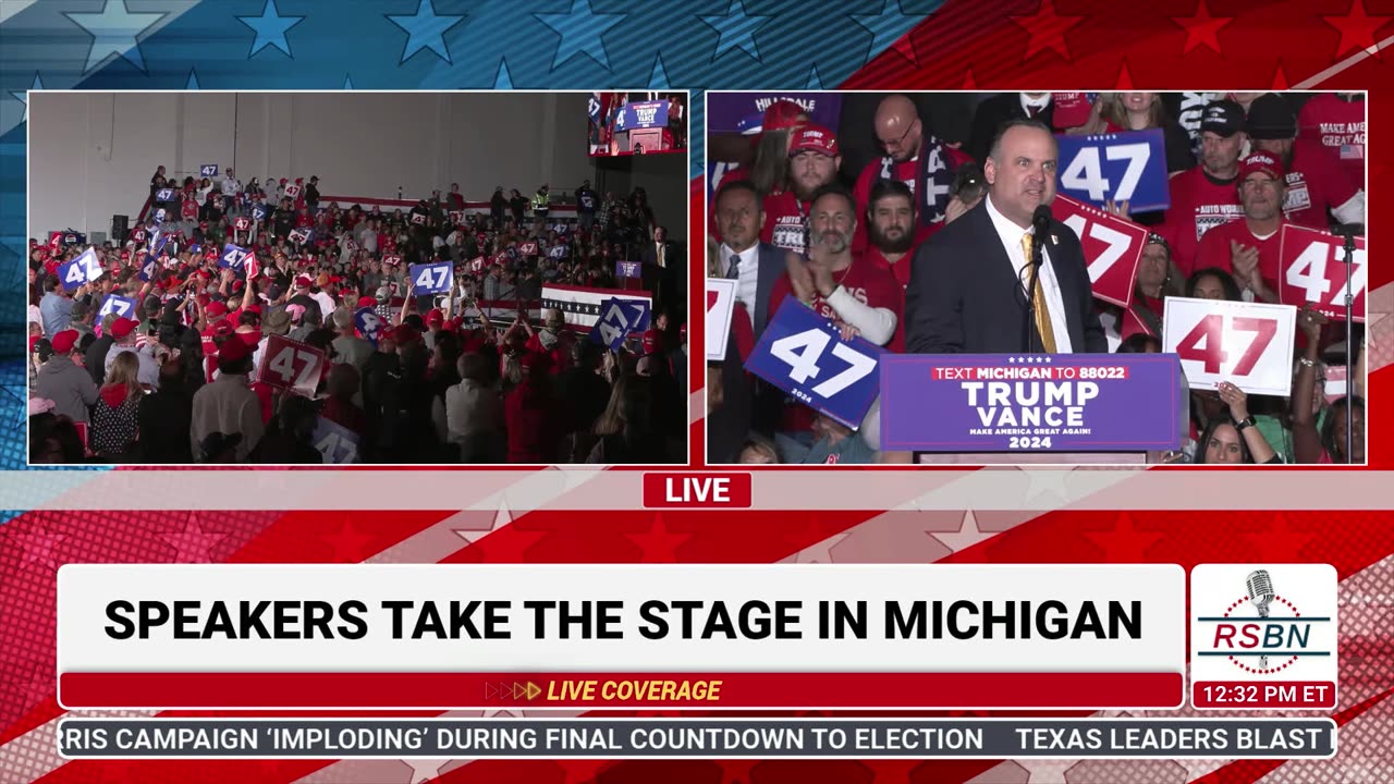 FULL SPEECH: Dan Scavino Delivers Remarks in Novi, MI