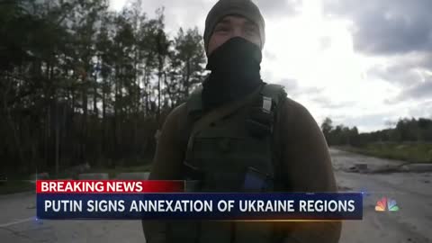 Putin Formally Annexes Russia-Occupied Territory In Ukraine