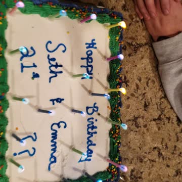 My sister and my nephew birthday