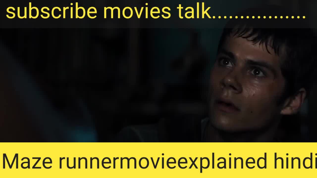 The maze runner movie explained in Hindi/ full movie explanation