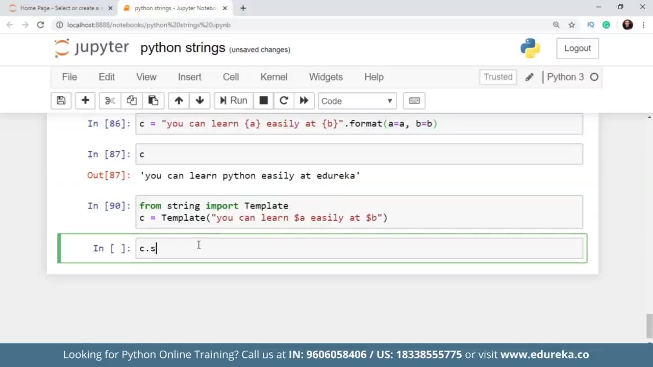 Python strings Tutorial-How To Use Strings In Pythons