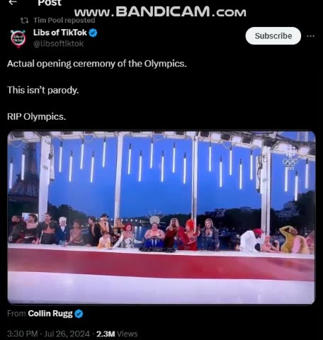 THIS IS SO DEMONIC AND CRINGE. WE ALL NEED TO PRAY!! Actual opening ceremony of the Olympics.