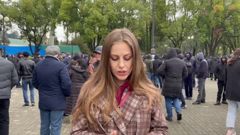 На площади у Абхазского драмтеатра - 21.12.2021