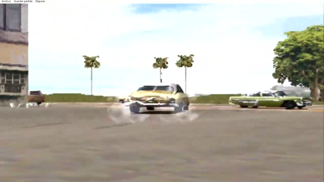 High speed chase of a 1952 Chevrolet Styleline Deluxe in Havana Cuba in the game Driver 2 - Part 7