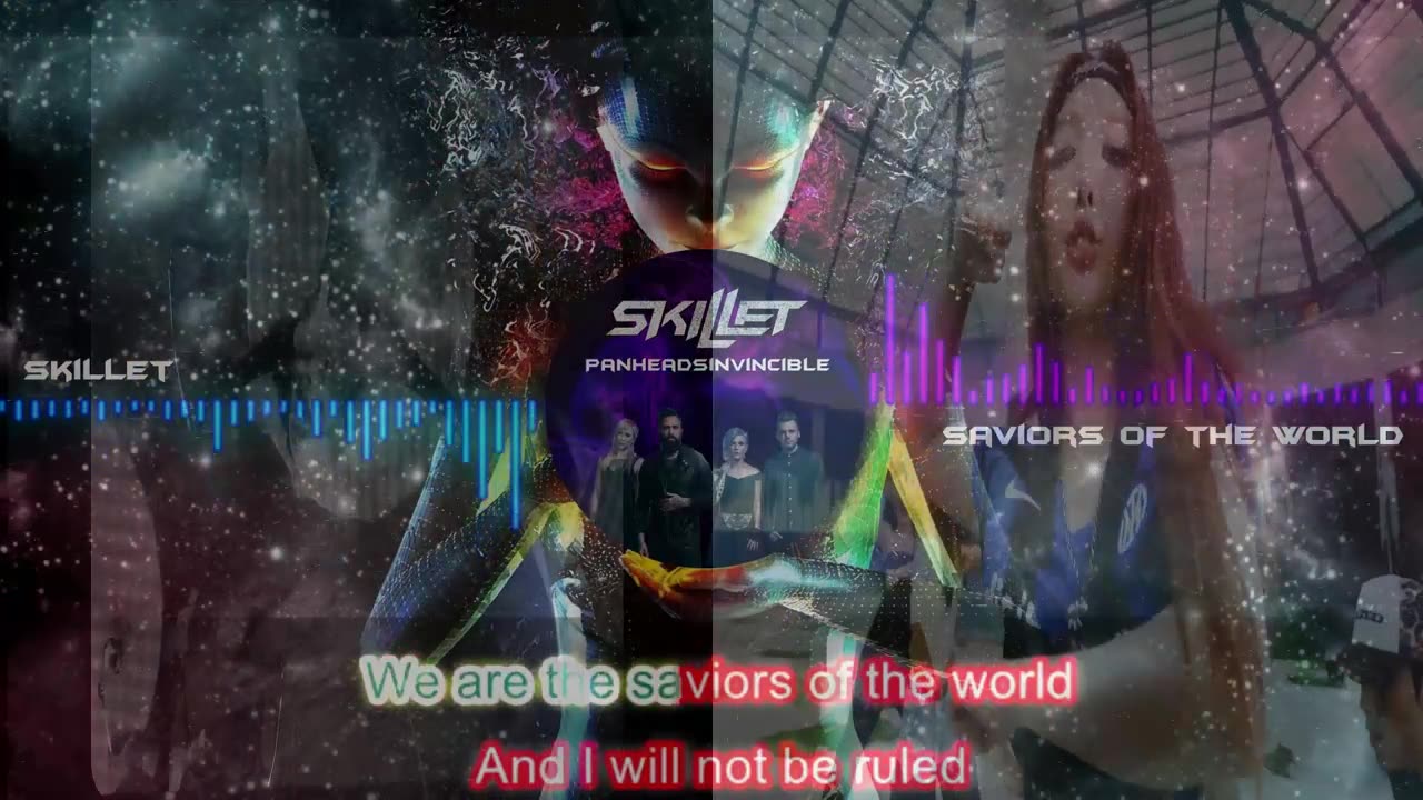 Skillet ~ Saviors Of the World ( Lyrics ) Remix 1 Christcore