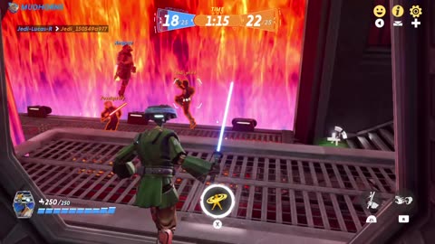 Star Wars Hunters Darth Vader’s castle gameplay