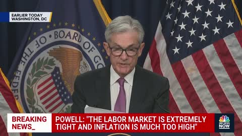 Fed Reserve Chair Says He Does Not Believe The U.S Economy Is In A Recession