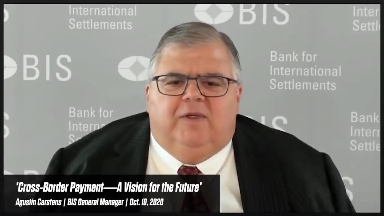 Bank for International Settlements head Agustin Carstens about CBDC and control