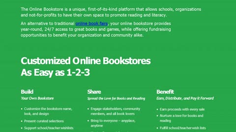 Host an Online Bookstore Booklet