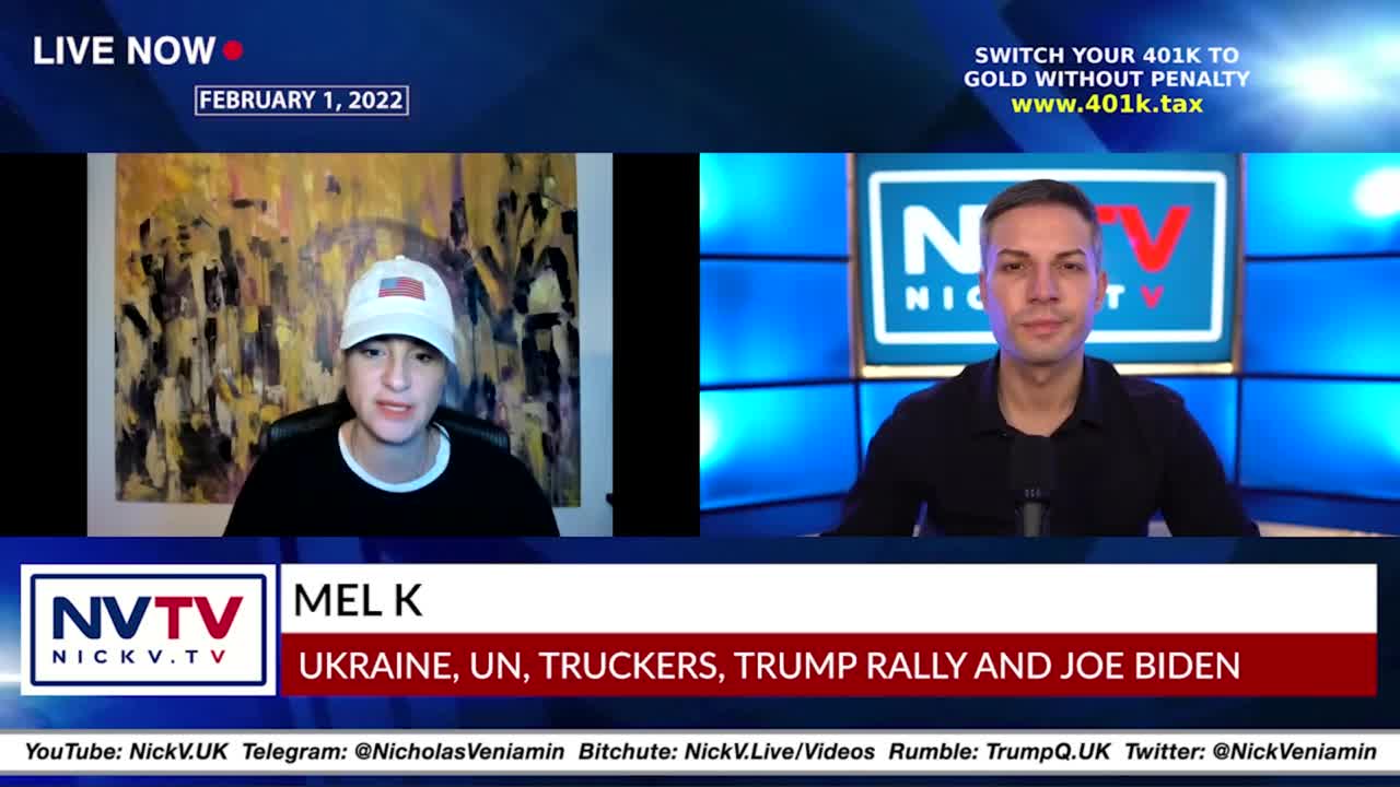 Mel K and Nicholas Veniamin 2-1-22