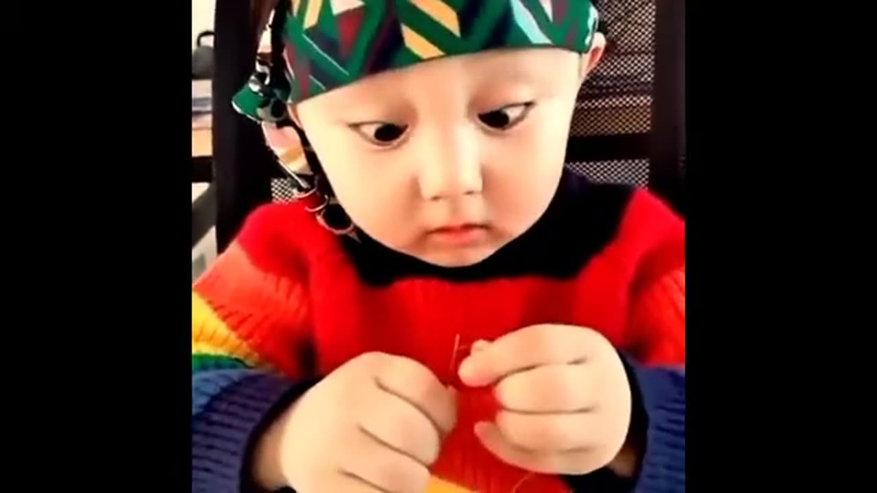 Cute baby - funny video