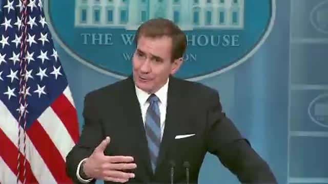 Kirby STRUGGLES To Answer Question About Biden's Lack Of Action While Sick