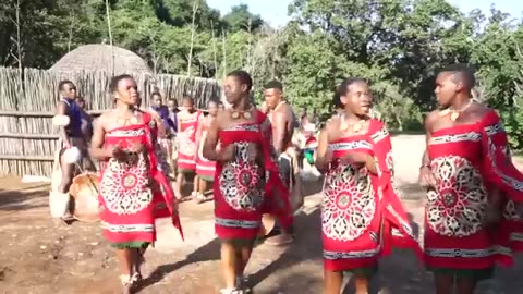 Energetic African Dance