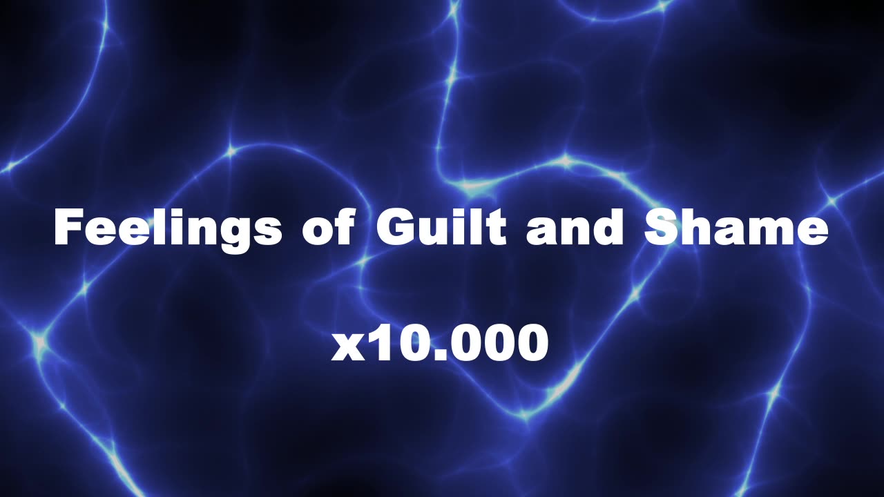 Amplified Reiki [AR] for Feelings of Guilt and Shame - 10000x Stronger Energy