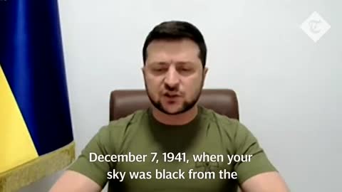 'Remember 9_11', Volodymyr Zelensky tells Congress as he renews calls for no-fly