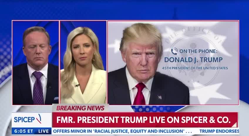 Full Trump Interview on Newsmax 09/14/2021