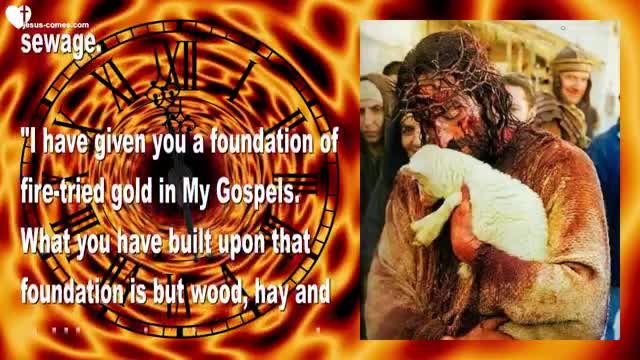 Come back to Me now ... I don't know, when the Father will say ENOUGH ❤️ Love Letter from Jesus