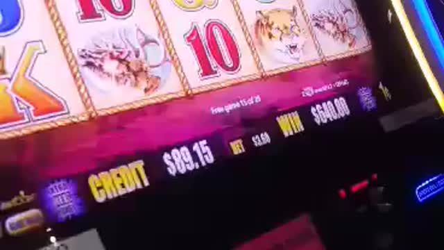 Big Slot Machine win