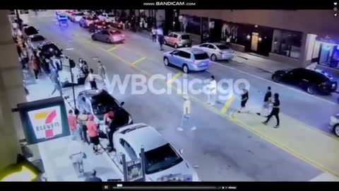 Chicongo: Black Thugs beat up White Boys in the middle of the street