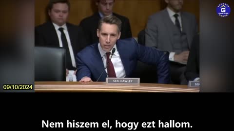 【HU】Hawley szenátor megkérdőjelezi, hogy az Intel nem ítélte el a rabszolgamunkát Kínában